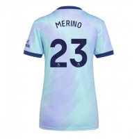 Camisa de Futebol Arsenal Mikel Merino #23 Equipamento Alternativo Mulheres 2024-25 Manga Curta